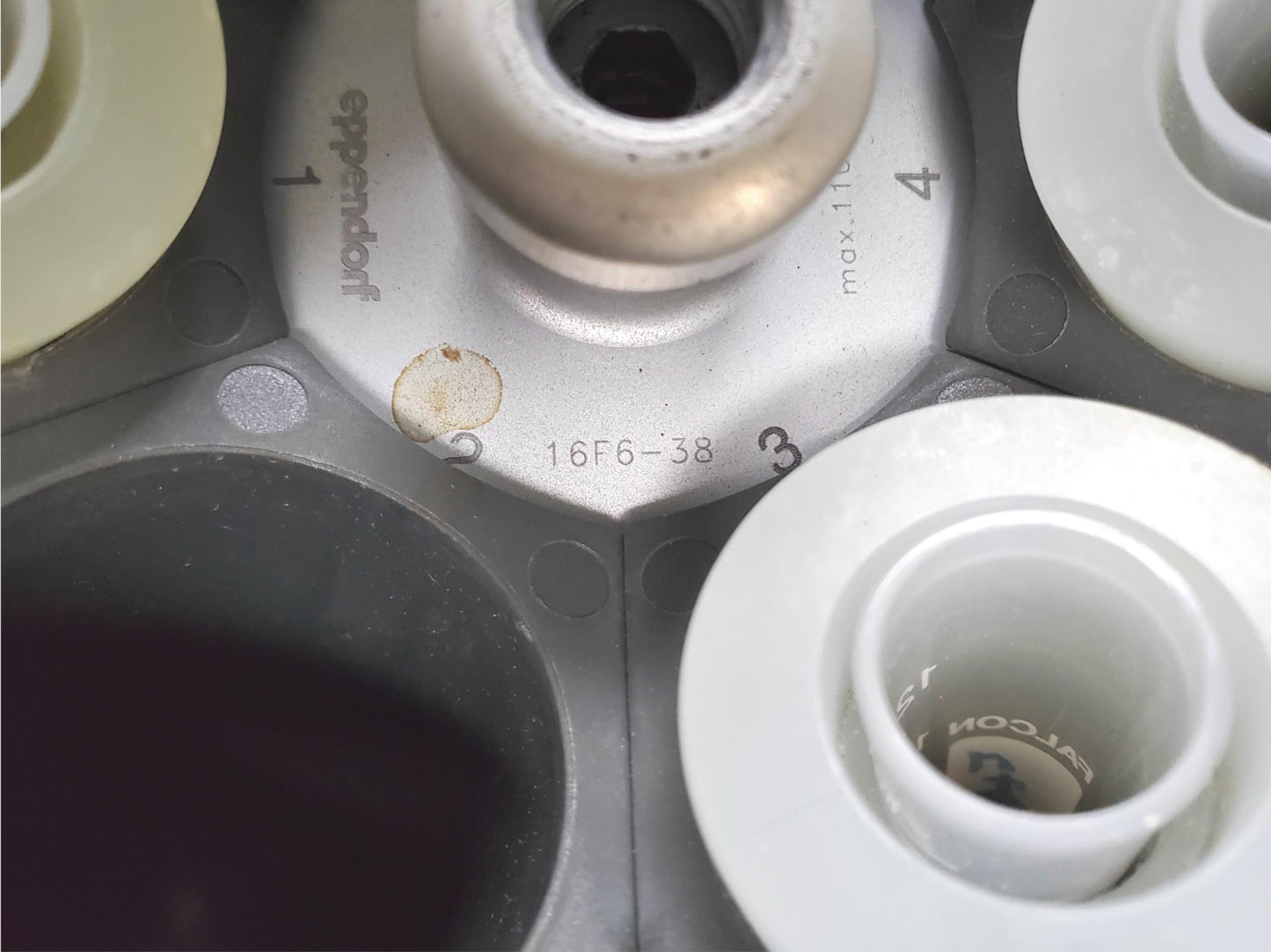 EPPENDORF 16F6-38 CENTRIFUGE ROTOR 5416 5403 CENTRIFUGE Tested WARRANTY FREESHIP