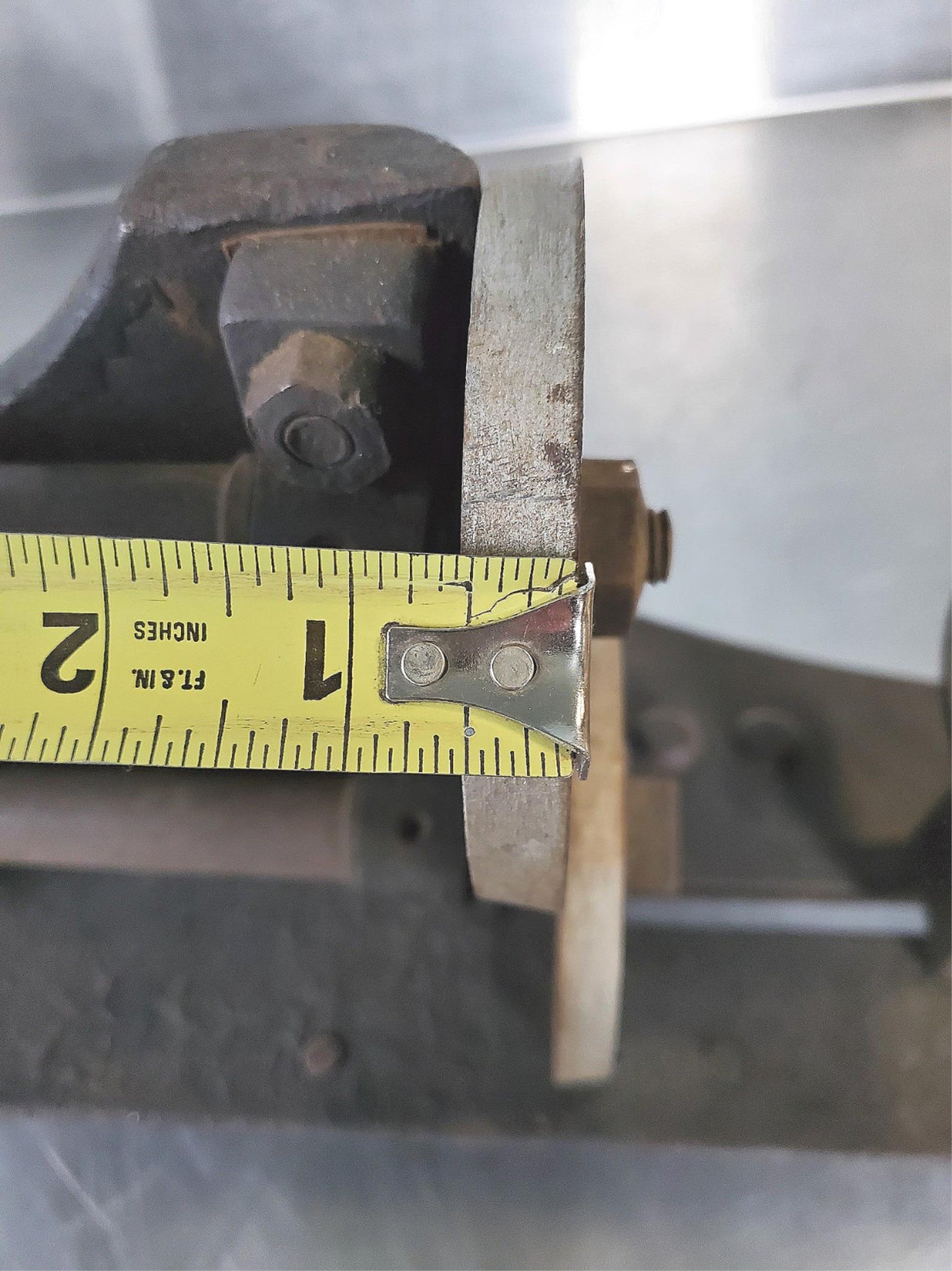 VINTAGE BLACKSMITH HAND CRANK SHEET SHARP METAL CUTTER WATCH VIDEO FREE SHIP