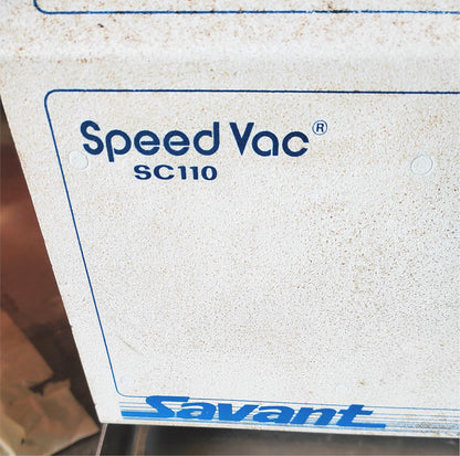 SAVANT SC110 CENTRIFUGAL VACUUM DRYER EVAPORATOR CENTRIFUGE WATCH VIDEO FREESHIP