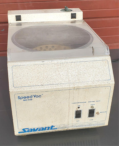 SAVANT SC110 CENTRIFUGAL VACUUM DRYER EVAPORATOR CENTRIFUGE WATCH VIDEO FREESHIP