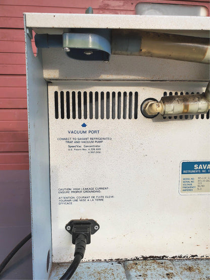 SAVANT SC110 CENTRIFUGAL VACUUM DRYER EVAPORATOR CENTRIFUGE WATCH VIDEO FREESHIP