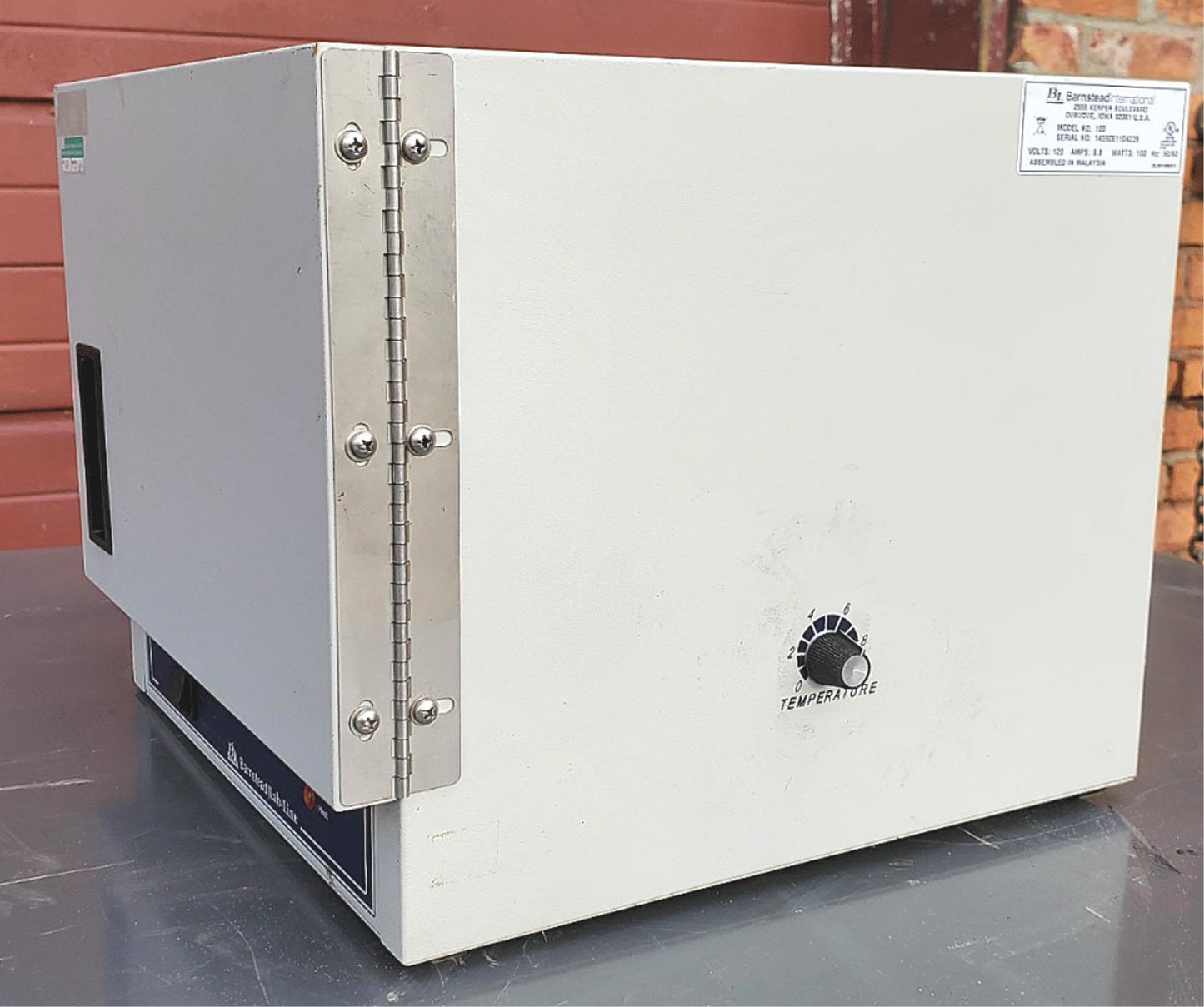 BARNSTEAD THERMOLYNE MODEL 100 / 0.67cft 17LITER INCUBATOR WATCH VIDEO FREE SHIP