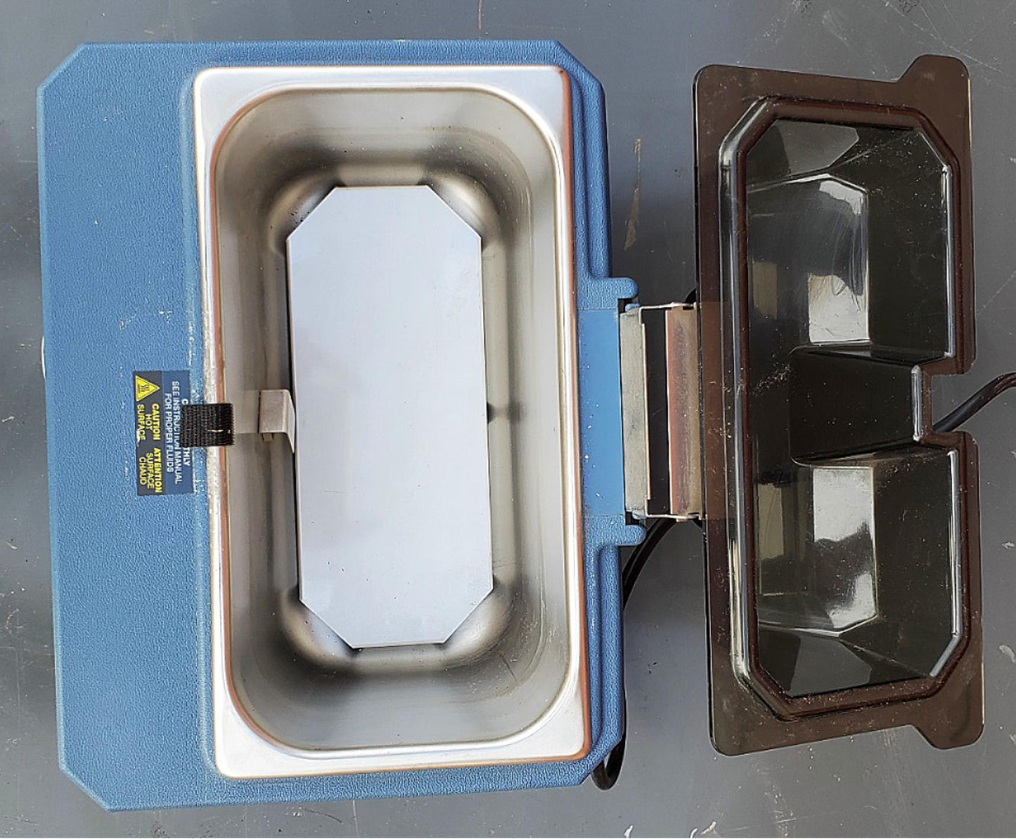 FISHER 105 HEATED WATER BATH with COVER LID 90 DAY WARRANTY WATCH VIDEO FREESHIP