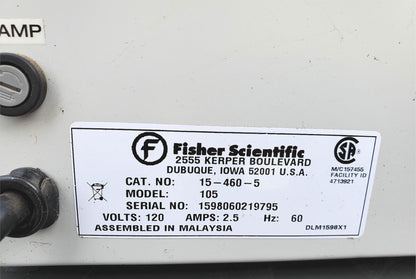 FISHER 105 HEATED WATER BATH with COVER 90 DAY WARRANTY WATCH VIDEO FREESHIP