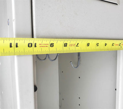 LYON 9 DOOR LOCKER SECURITY SYSTEM 3 Tier Box 36 W x 15" D x 83" H FREE SHIPPING