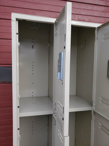 LYON 9 DOOR LOCKER SECURITY SYSTEM 3 Tier Box 36 W x 15" D x 83" H FREE SHIPPING