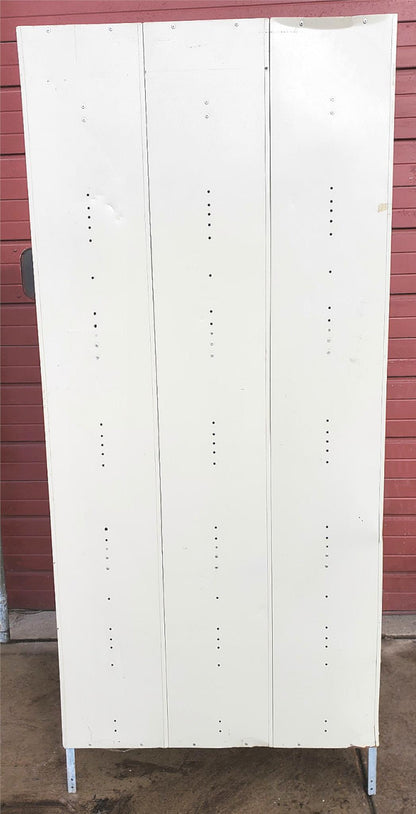 LYON 9 DOOR LOCKER SECURITY SYSTEM 3 Tier Box 36 W x 15" D x 83" H FREE SHIPPING