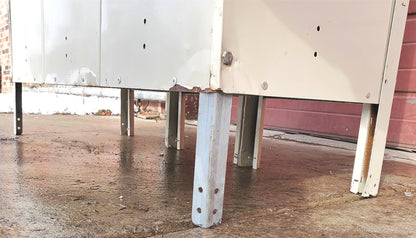 LYON 9 DOOR LOCKER SECURITY SYSTEM 3 Tier Box 36 W x 15" D x 83" H FREE SHIPPING