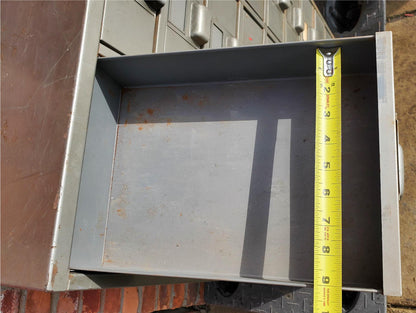 HOBART 1950's COLLECTIBLE 27 DRAWER BIN CABINET TOOL WINE STORAGE FREE SHIPPING