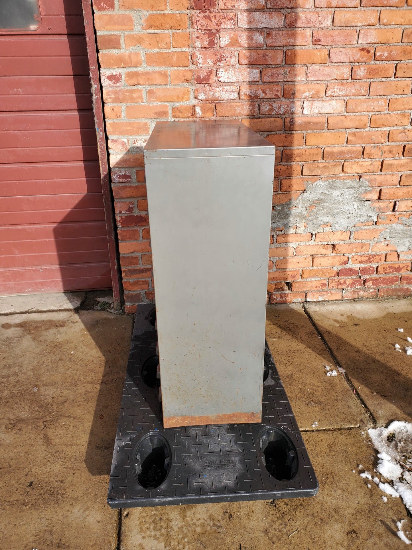 HOBART 1950's COLLECTIBLE 27 DRAWER BIN CABINET TOOL WINE STORAGE FREE SHIPPING