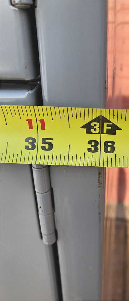 LYON 9 DOOR LOCKER SECURITY SYSTEM 3 Tier Box 36 W x18" D x 78" H FREE SHIPPING