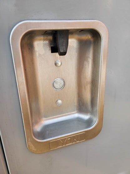 LYON 9 DOOR LOCKER SECURITY SYSTEM 3 Tier Box 36 W x18" D x 78" H FREE SHIPPING