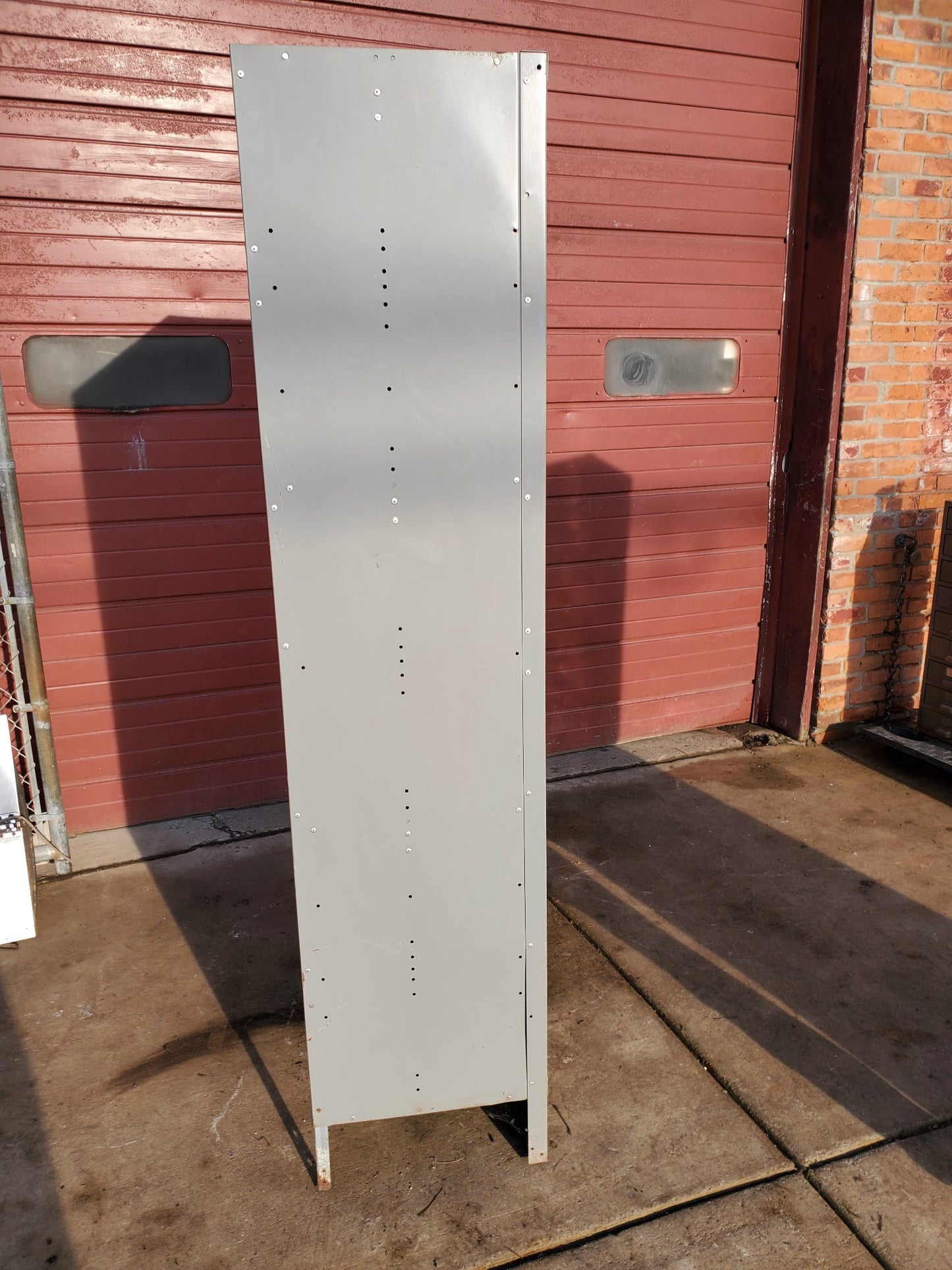 LYON 9 DOOR LOCKER SECURITY SYSTEM 3 Tier Box 36 W x18" D x 78" H FREE SHIPPING