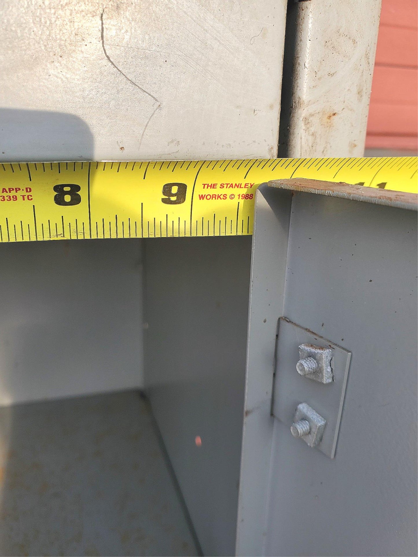 VINTAGE 12 DOOR LOCKER SECURITY SYSTEM 2 Tier Box 24.5"Wx15"D x79.5"H FREE SHIP