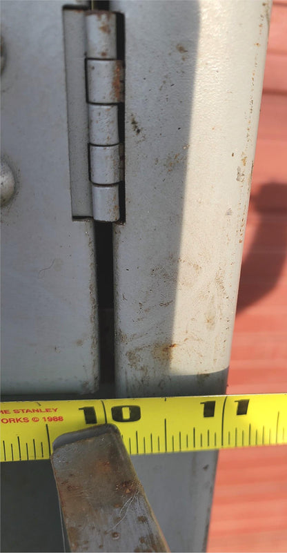 VINTAGE 12 DOOR LOCKER SECURITY SYSTEM 2 Tier Box 24.5"Wx15"D x79.5"H FREE SHIP