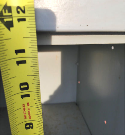 VINTAGE 12 DOOR LOCKER SECURITY SYSTEM 2 Tier Box 24.5"Wx15"D x79.5"H FREE SHIP