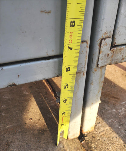 VINTAGE 12 DOOR LOCKER SECURITY SYSTEM 2 Tier Box 24.5"Wx15"D x79.5"H FREE SHIP