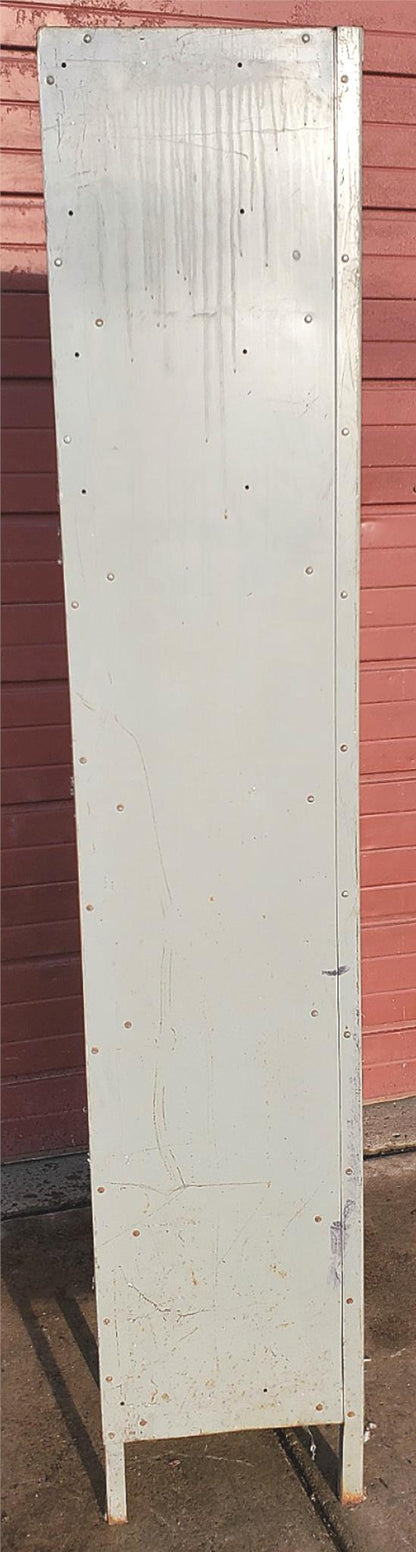 VINTAGE 12 DOOR LOCKER SECURITY SYSTEM 2 Tier Box 24.5"Wx15"D x79.5"H FREE SHIP