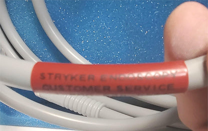 STRYKER 233-050-065 5.00mm x 10"/3.05M with ACMI MALE FIBER OPTIC CABLE FREESHIP