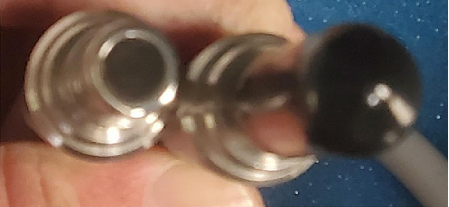 STRYKER 233-050-065 5.00mm x 10"/3.05M with ACMI MALE FIBER OPTIC CABLE FREESHIP