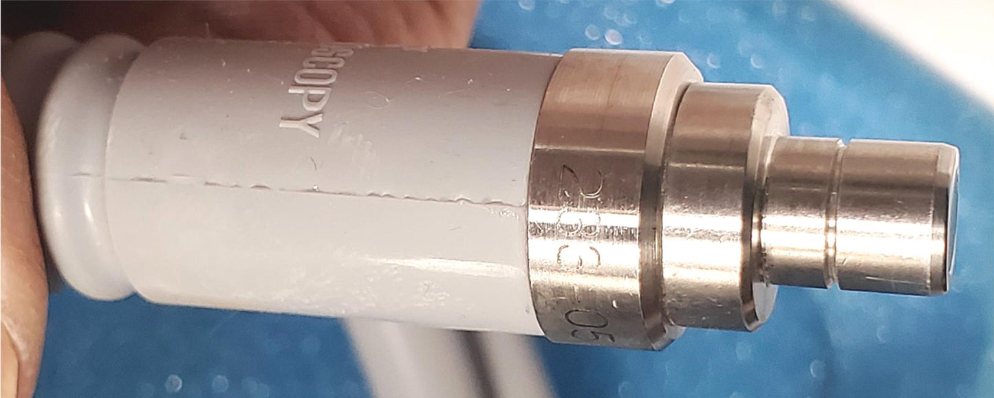 STRYKER 233-050-065 5.00mm x 10"/3.05M with ACMI MALE FIBER OPTIC CABLE FREESHIP