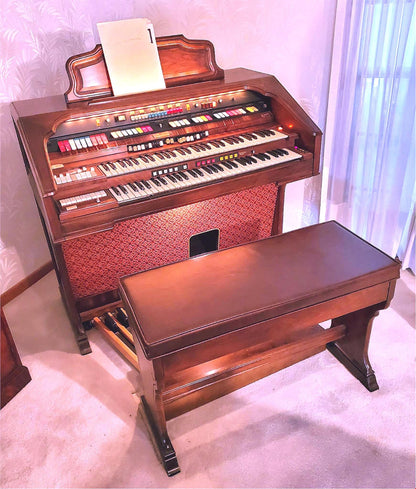 HAMMOND COLONNADE Built-In LESLIE maybe no WORK MANUAL BENCH WATCHVIDEO FREESHIP