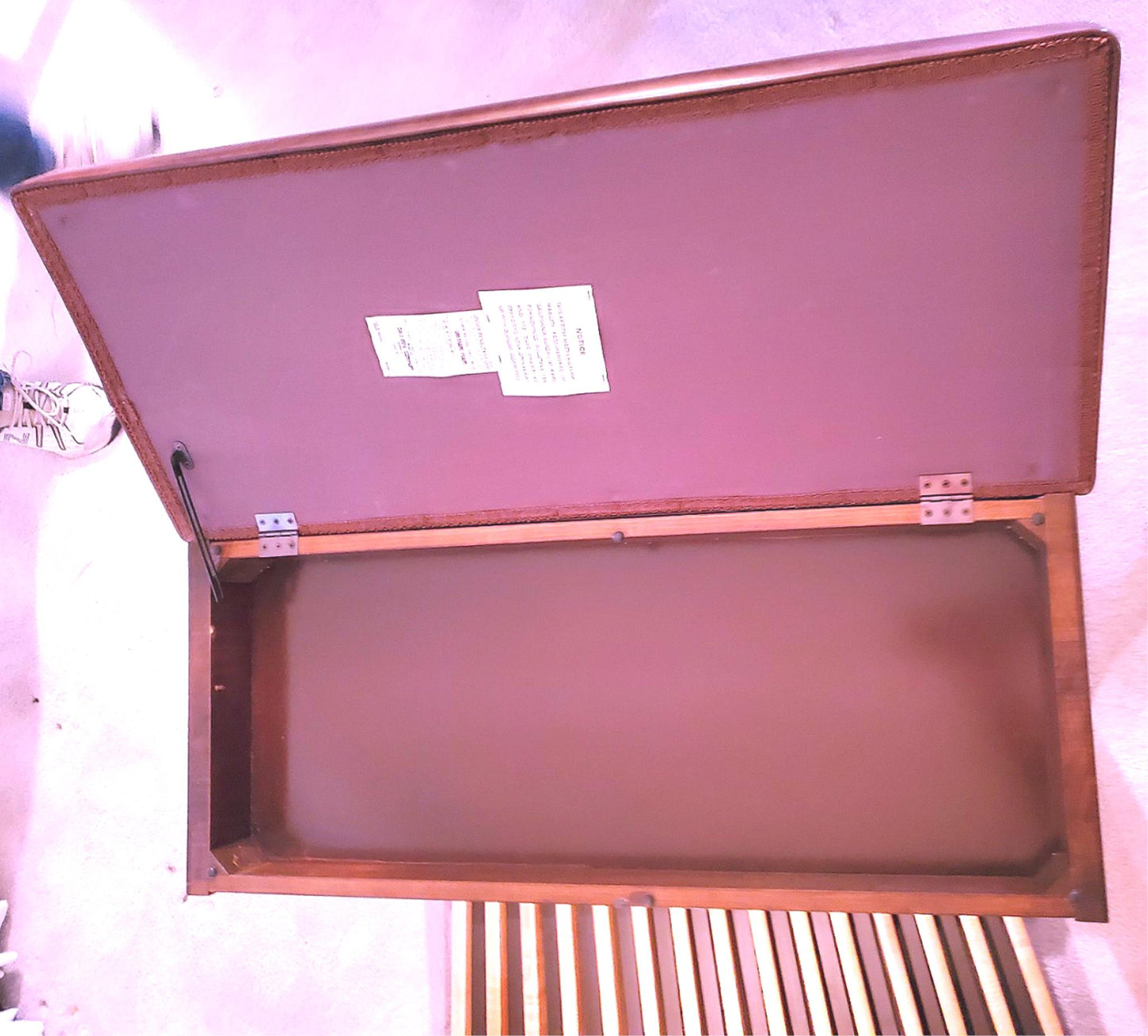 HAMMOND COLONNADE Built-In LESLIE ISNot WORKING MANUAL BENCH WATCHVIDEO FREESHIP