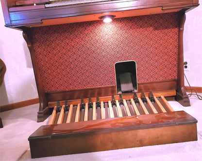 HAMMOND COLONNADE Built-In LESLIE MANUAL & BENCH REFURBISHED WATCHVIDEO FREESHIP