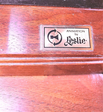 HAMMOND COLONNADE Built-In LESLIE maybe no WORK MANUAL BENCH WATCHVIDEO FREESHIP