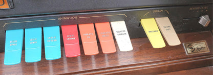 HAMMOND COLONNADE Built-In LESLIE maybe no WORK MANUAL BENCH WATCHVIDEO FREESHIP