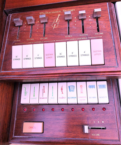 HAMMOND COLONNADE Built-In LESLIE ISNot WORKING MANUAL BENCH WATCHVIDEO FREESHIP