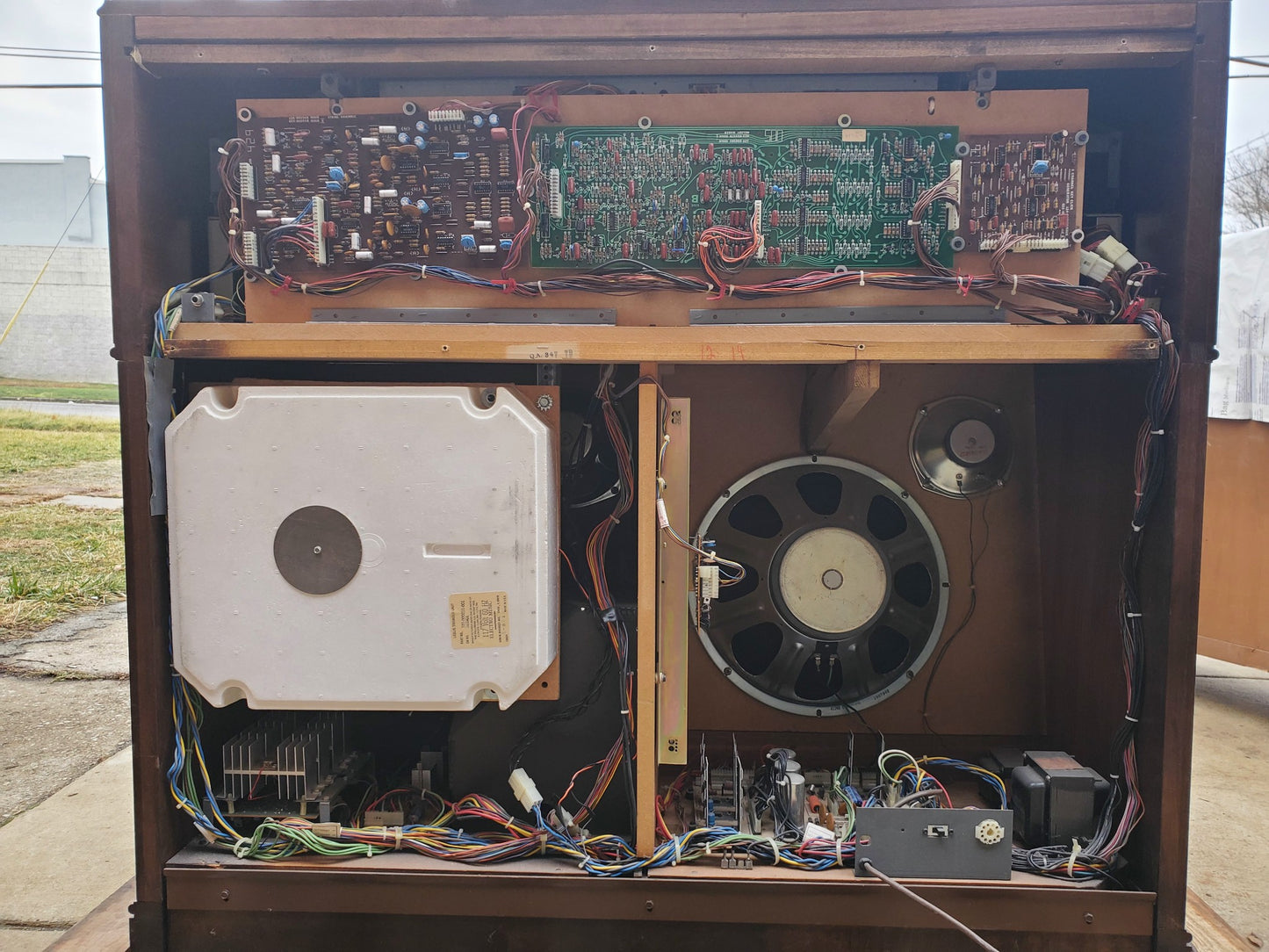 HAMMOND COLONNADE Built-In LESLIE MANUAL & BENCH REFURBISHED WATCHVIDEO FREESHIP