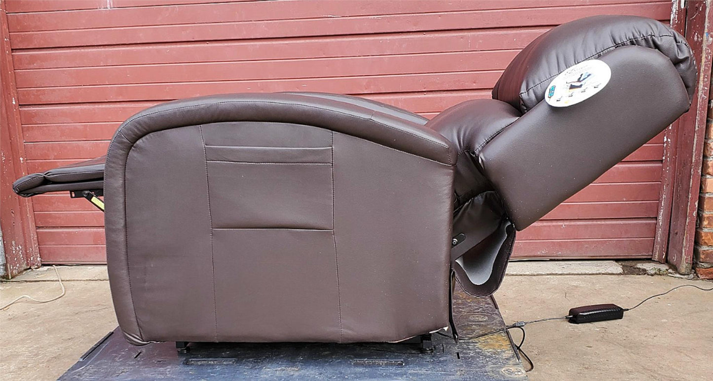 GOLD MAXICOMFORT TWILIGHT POSITIONING EZ SLEEPER POWER CHAIR PR761 WATCH VIDEO