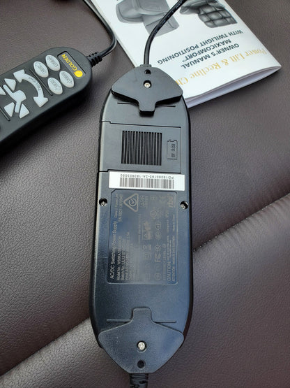 GOLD MAXICOMFORT TWILIGHT POSITIONING EZ SLEEPER POWER CHAIR PR761 WATCH VIDEO