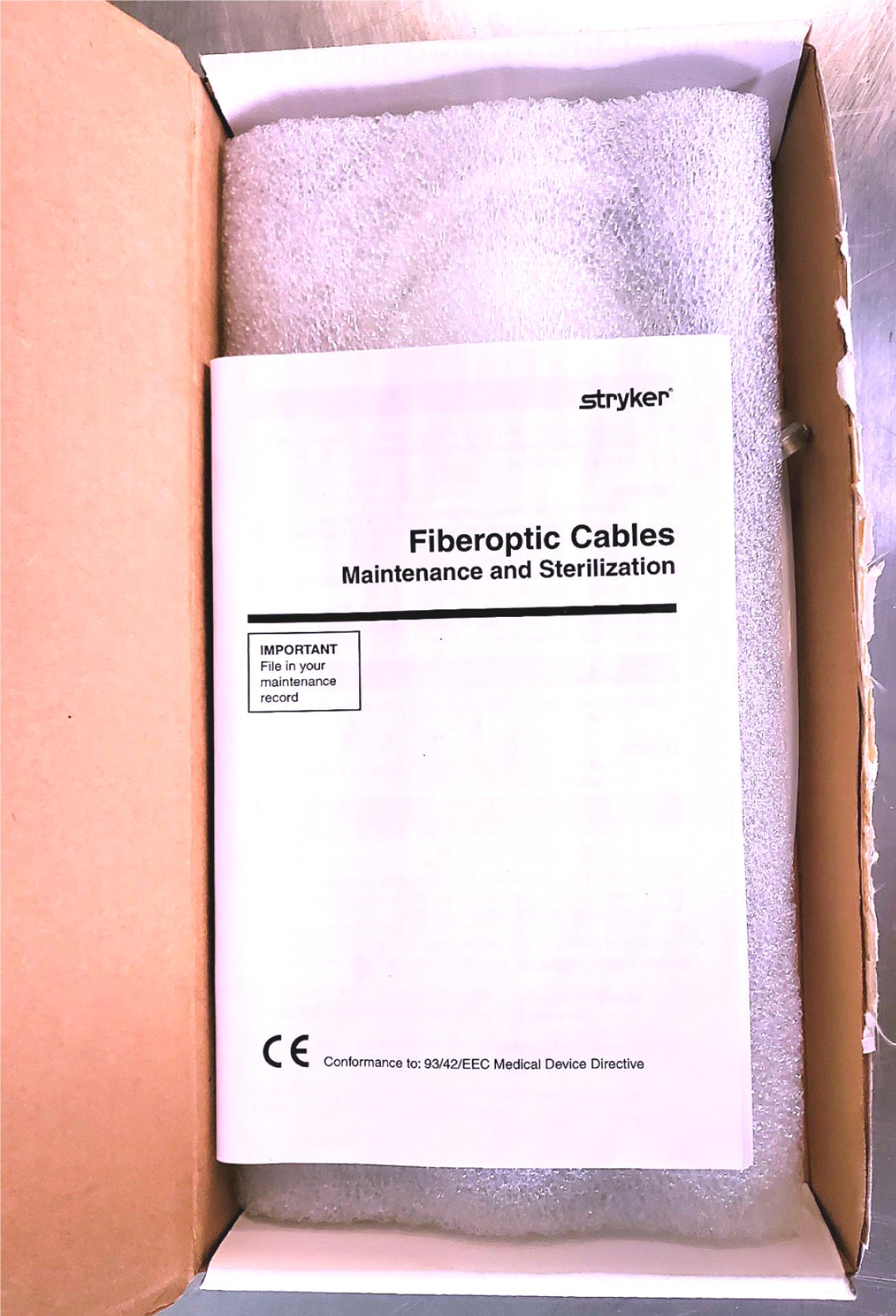 STRYKER 233-050-069 5.00mm x 10"/3.05M with ACMI MALE FIBER OPTIC CABLE FREESHIP