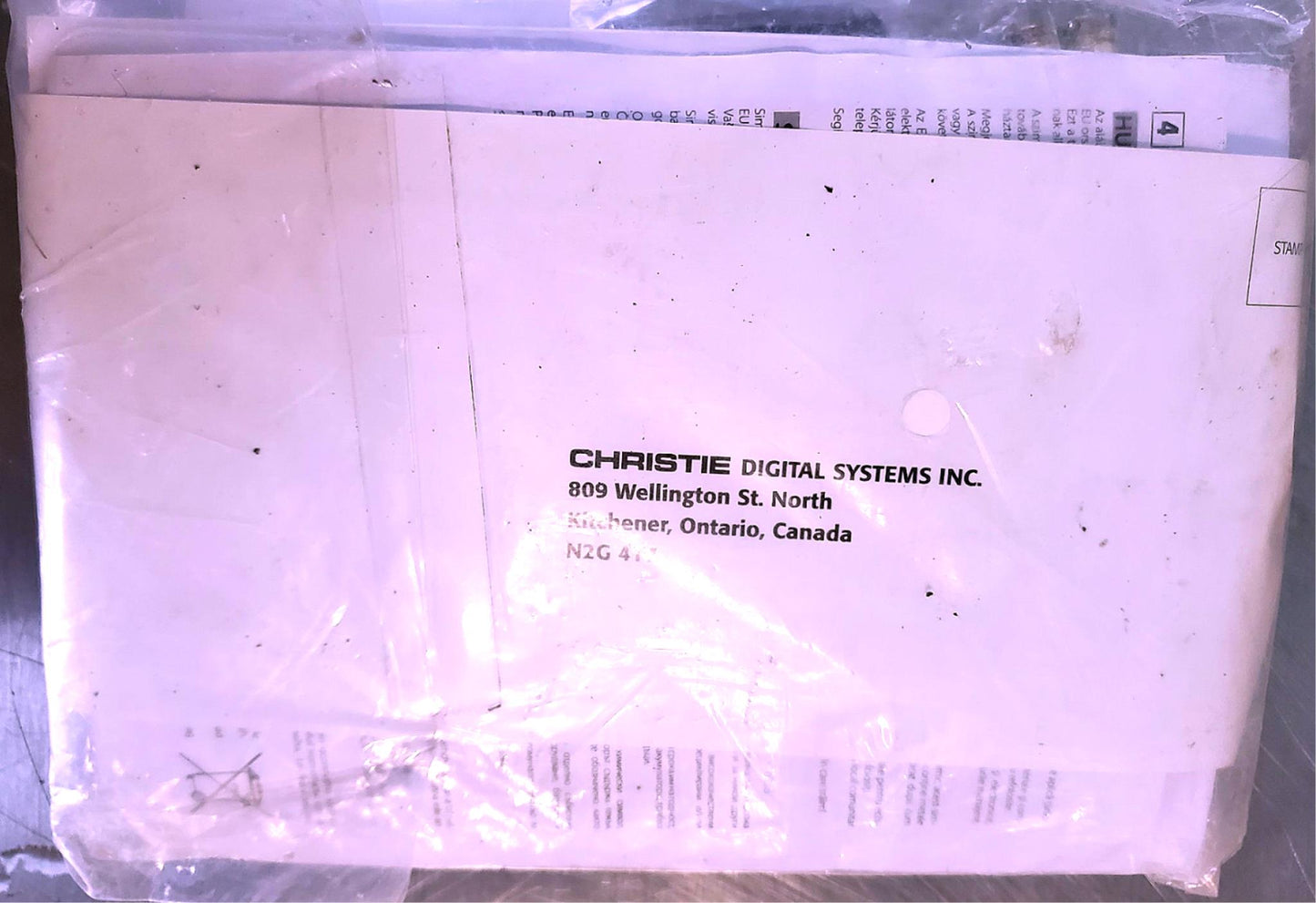 ORIGINAL CHRISTIE LX605 LX505 REMOTE CONTROL PLUS PROJECTOR MANUAL & CD FREESHIP