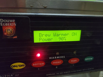 CURTIS CALP3GTR63A000 3 WARMER DIGITAL COFFEE BREWER 90 DAY WARRANTY FREE SHIP