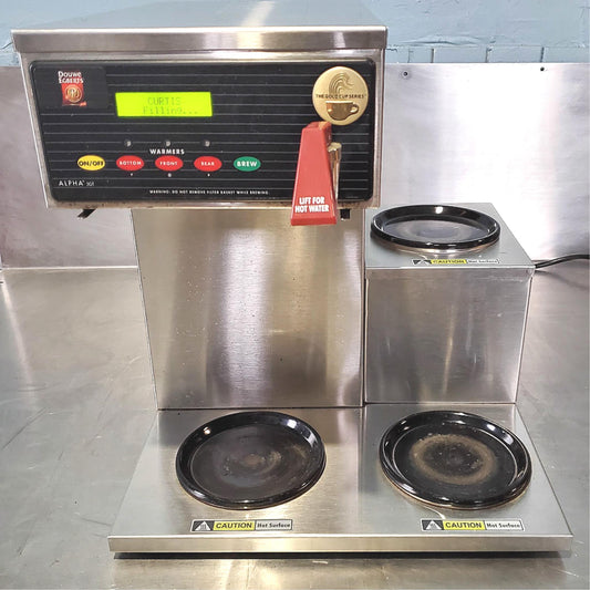 CURTIS CALP3GTR63A000 3 WARMER DIGITAL COFFEE BREWER 90 DAY WARRANTY FREE SHIP