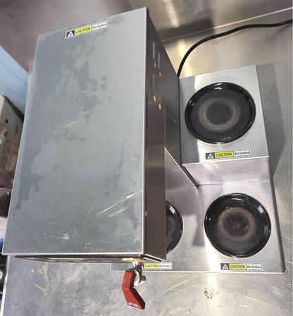 CURTIS CALP3GTR63A000 3 WARMER DIGITAL COFFEE BREWER 90 DAY WARRANTY FREE SHIP