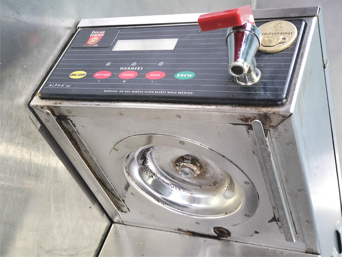 CURTIS CALP3GTR63A000 3 WARMER DIGITAL COFFEE BREWER 90 DAY WARRANTY FREE SHIP