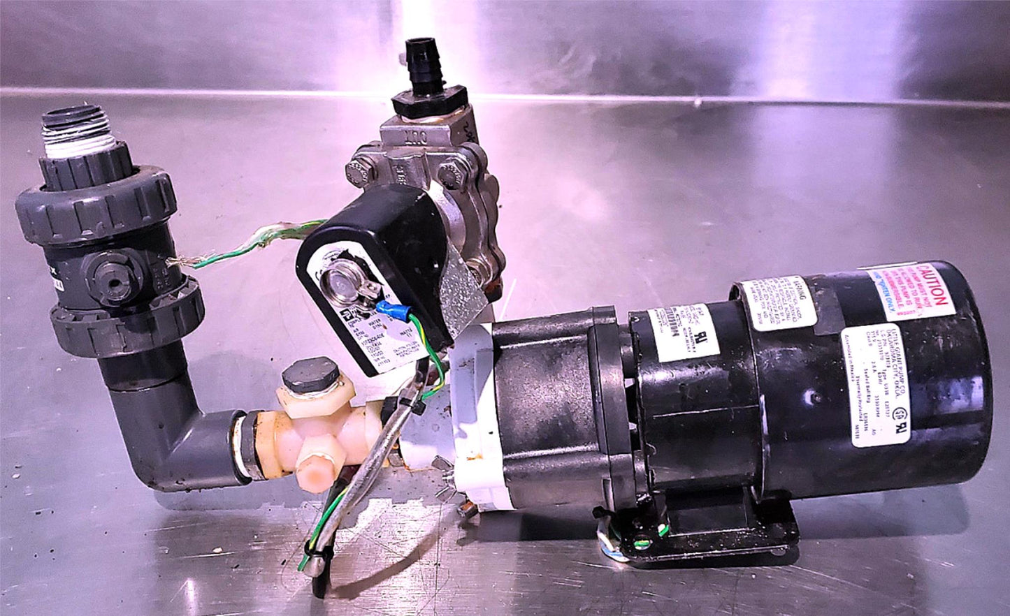 LITTLE GIANT 3-MD-HC PUMP PARKER 12F23C6-606 VALVE BALLJOINT WATCHVIDEO FREESHIP