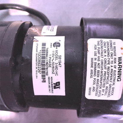 LITTLE GIANT 3-MD-HC PUMP PARKER 12F23C6-606 VALVE BALLJOINT WATCHVIDEO FREESHIP