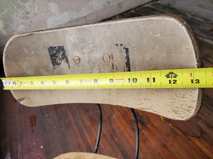 VINTAGE UHL TOLEDO INDUSTRIAL DRAFTING MACHINIST STEAMPUNK STOOL FREE SHIPPING