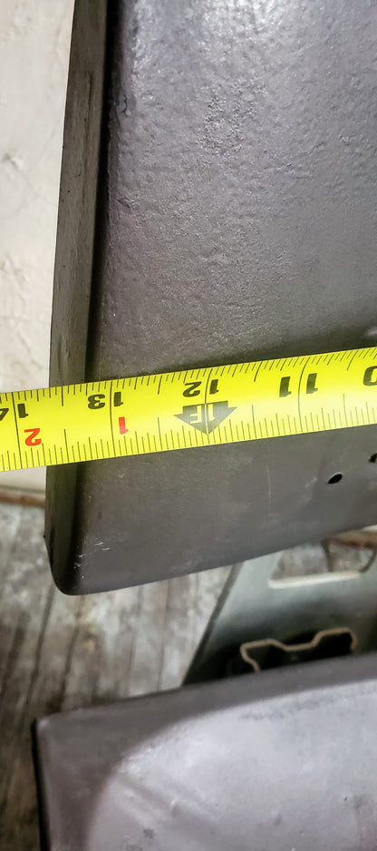 VINTAGE GOOD FORM ALUMINUM INDUSTR STEAMPUNK BANKER OFFICE SWIVEL CHAIR FREESHIP