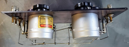 THE DAVEN COMPANY ADJUSTABLE ATTENUATOR POTENTIOMETERMODEL T-690-C WOODEN CASE