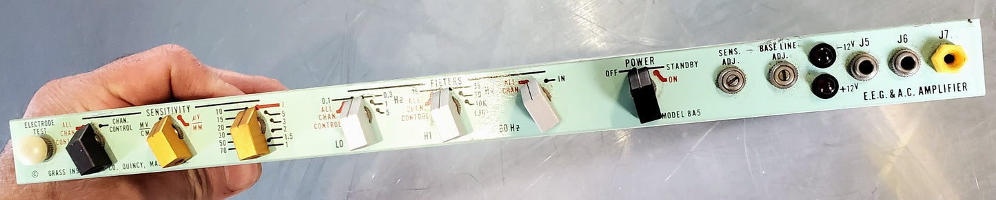GRASS INSTRUMENTS 8A5D E.E.G. & A.C. AMPLIFIER NEUROLOGY 100% WORKING FREE SHIP