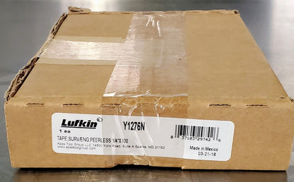 LUFKIN® Y1276N REPLACEMENT BLADE TAPE 1/4-Inch x 100-Foot CHROME CLAD FREE SHIP