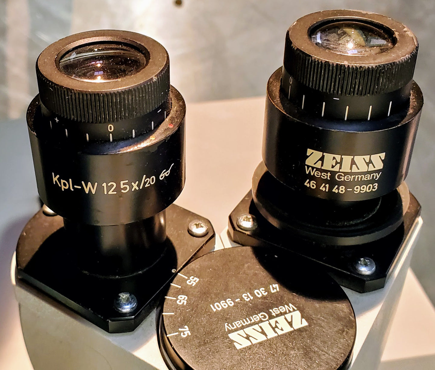 ZEISS IM INVERTED MICROSCOPE 3 OBJECTIVES 100% WORKING FREE SHIP WATCH VIDEO