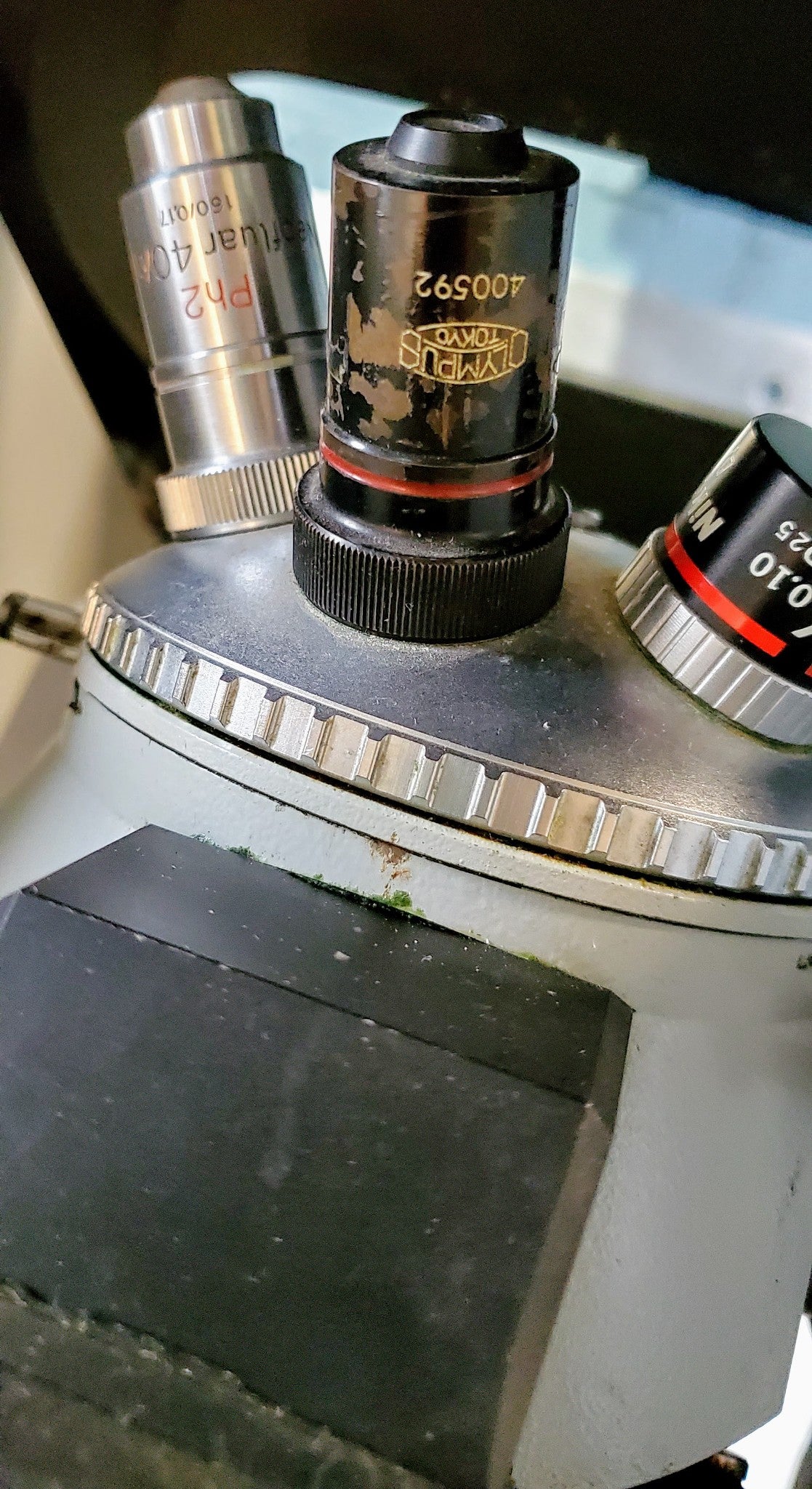 ZEISS IM INVERTED MICROSCOPE 3 OBJECTIVES 100% WORKING FREE SHIP WATCH VIDEO