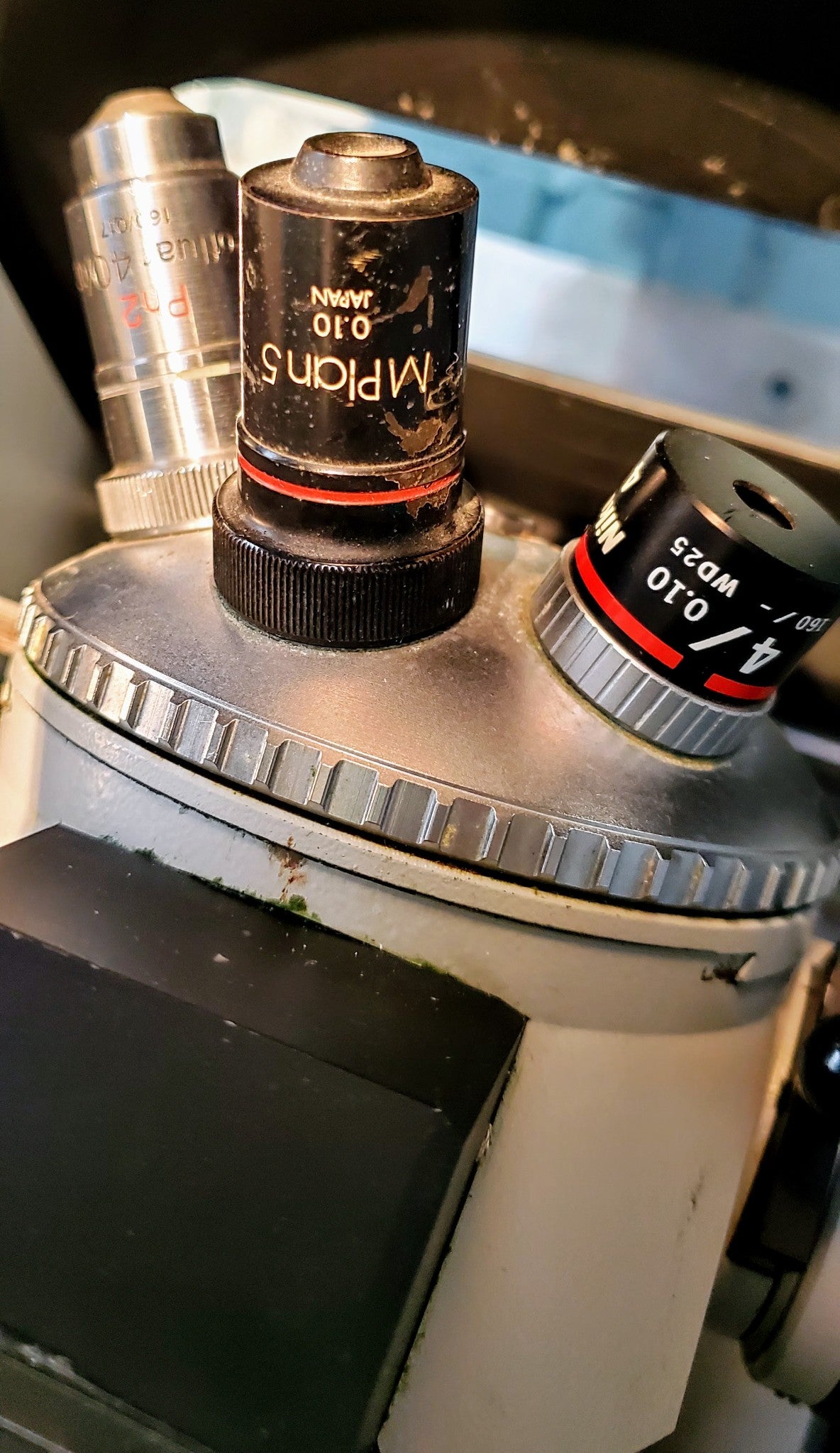 ZEISS IM INVERTED MICROSCOPE 3 OBJECTIVES 100% WORKING FREE SHIP WATCH VIDEO